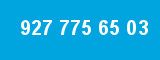 927 775 65 03